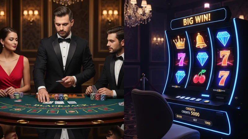 Live Casino vs Online Slots Malaysia – Which is Better in 2026?